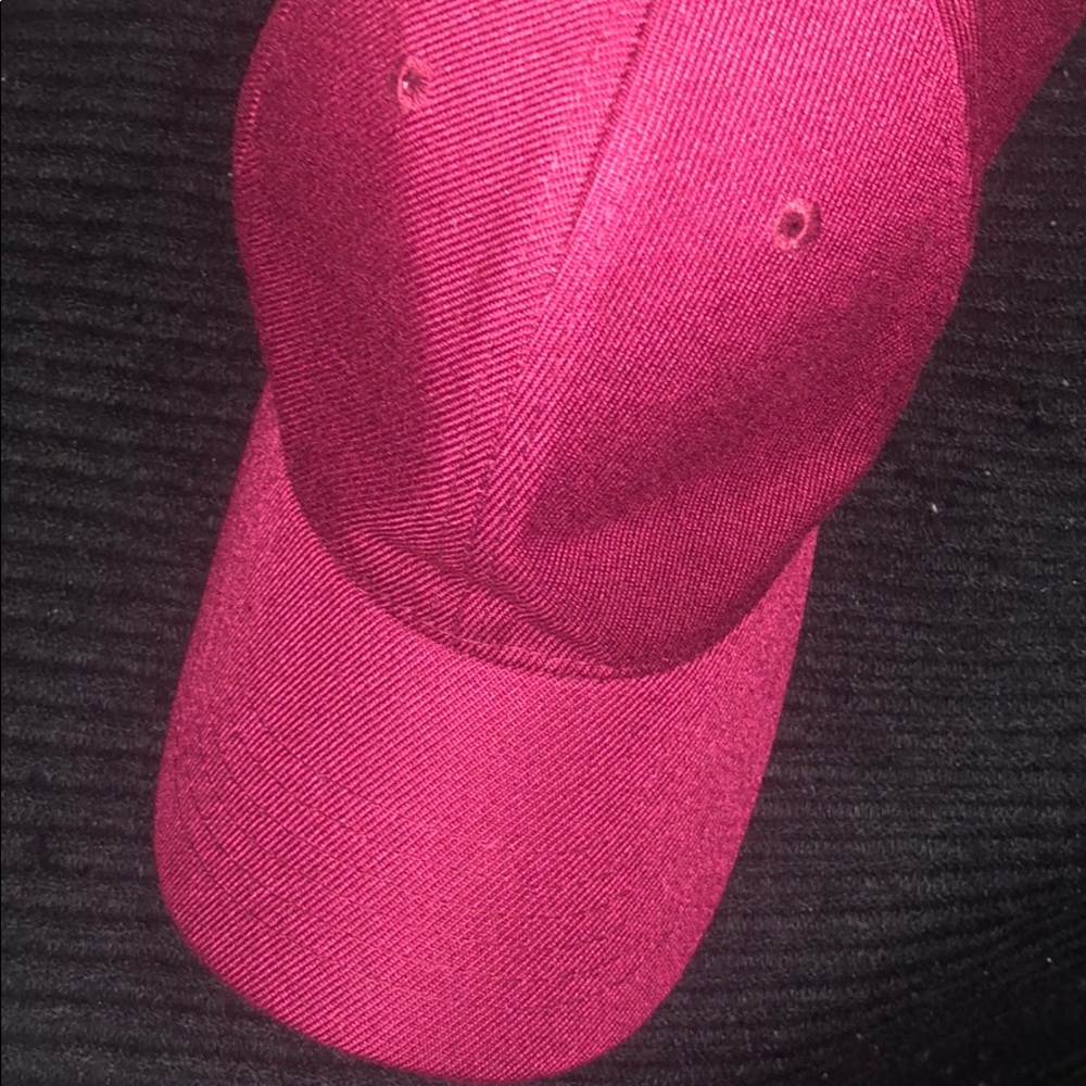 Burgundy Baseball Hat